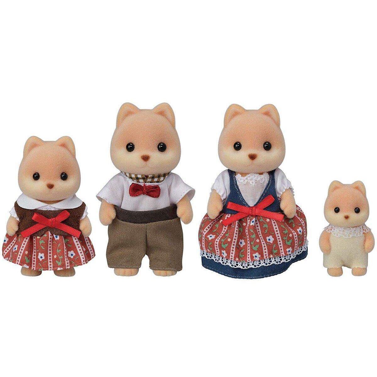 Sylvanian Families Karamel Hunde Familie