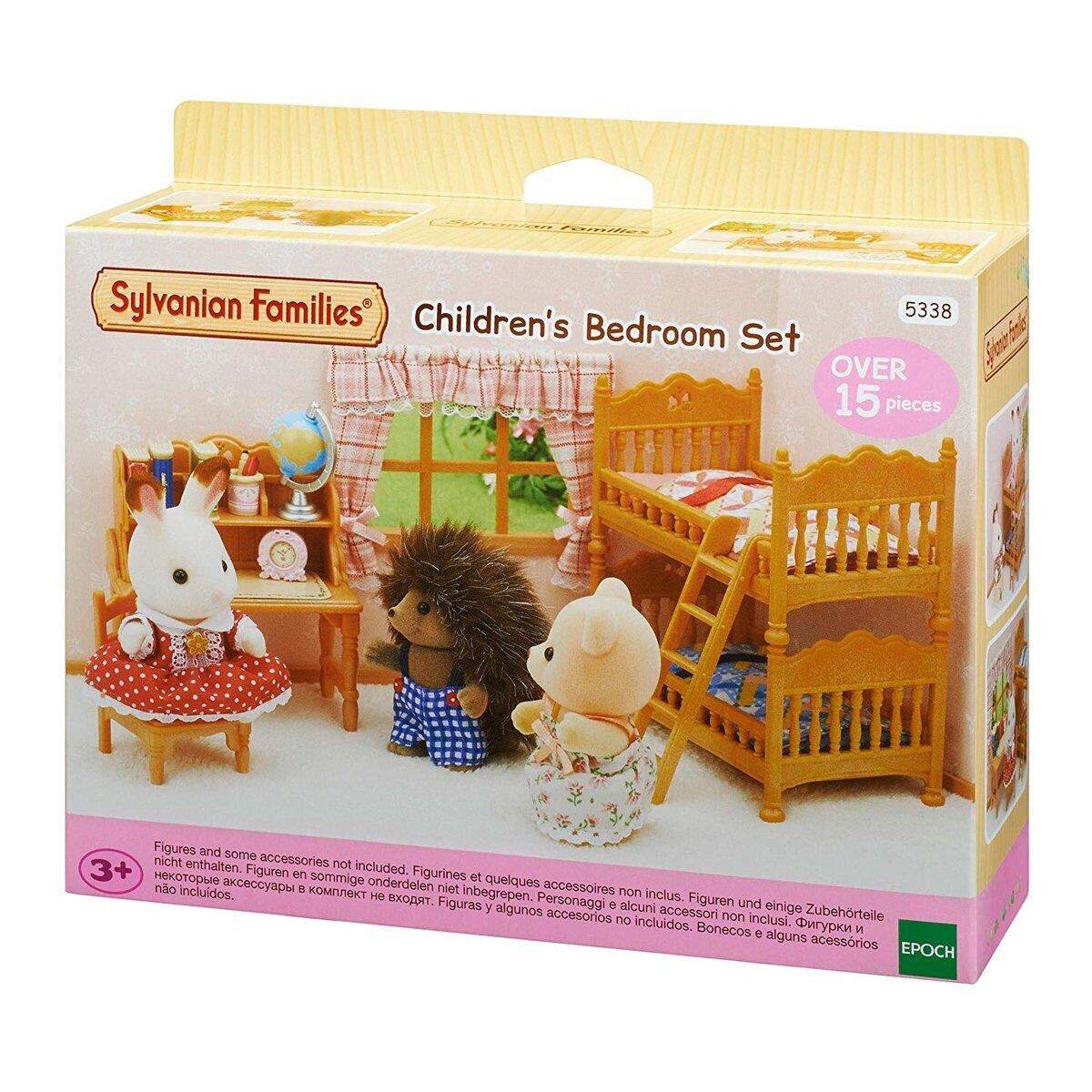 Sylvanian Families Landhaus Kinderzimmer mit Stockbett