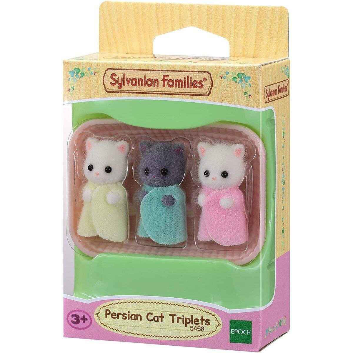 Sylvanian Families Perserkatzen Drillinge - Figuren für Puppenhaus