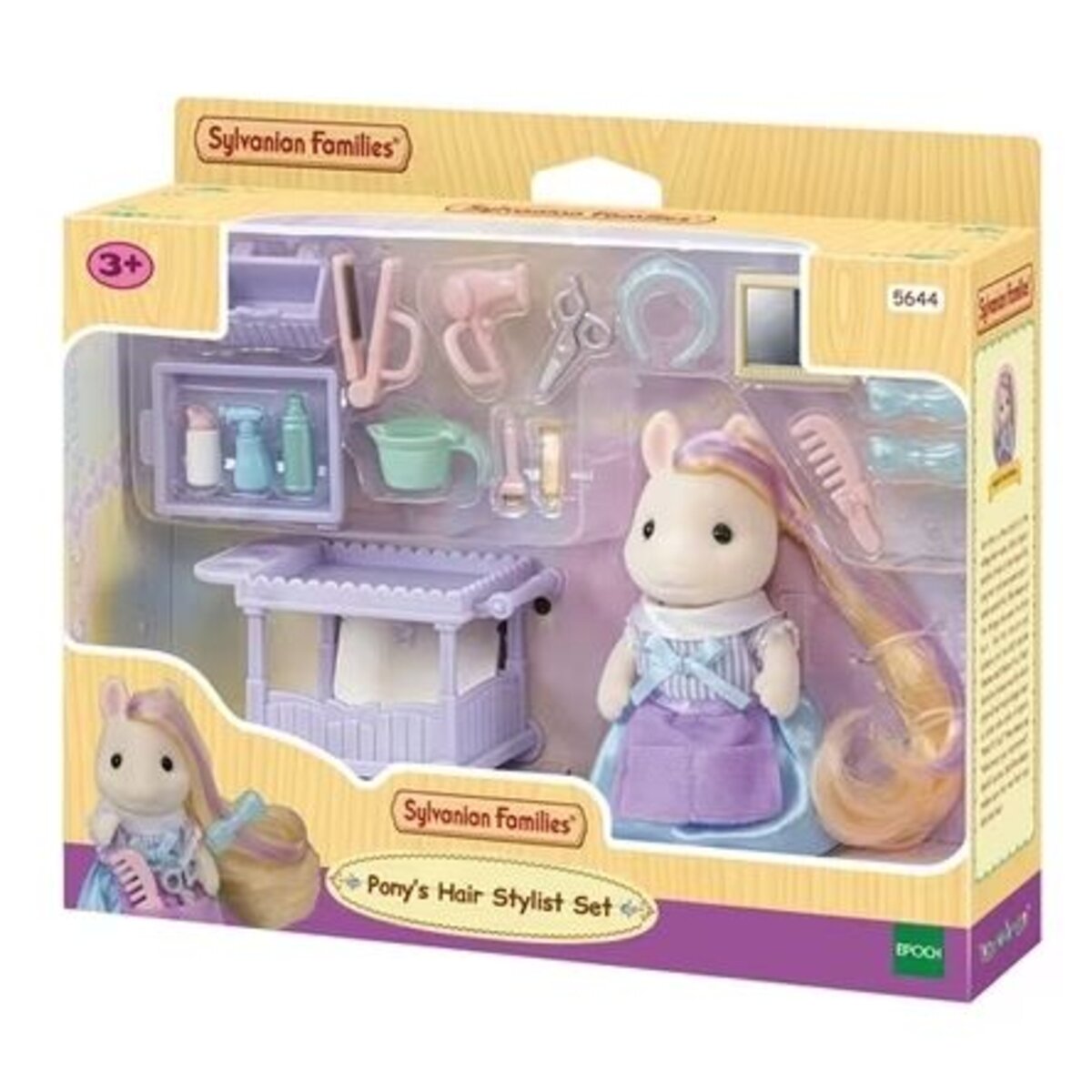 Sylvanian Families Pony Friseur Spielset mit Figur