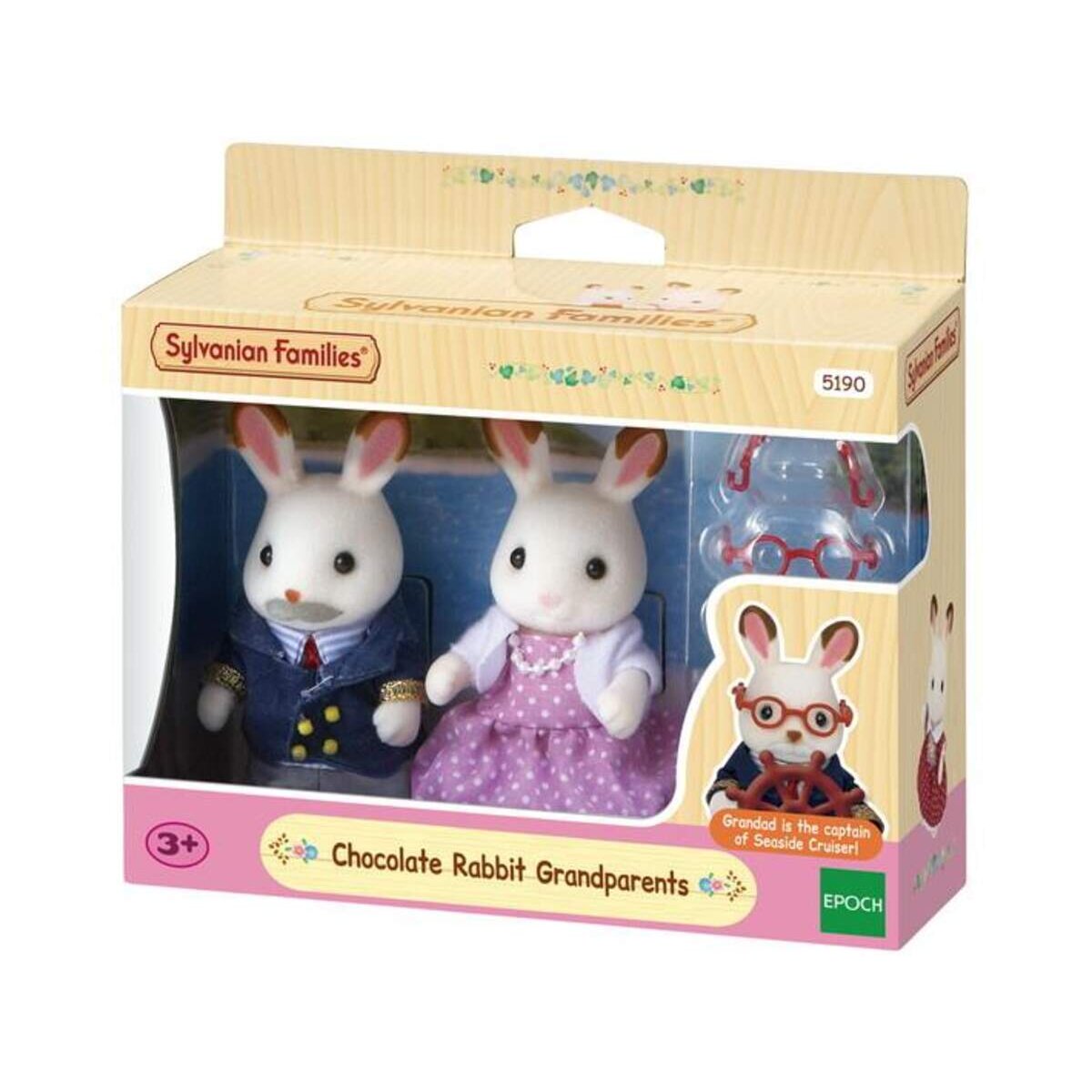 Sylvanian Families Schokoladenhasen Großeltern Else und Reinhard Löffel