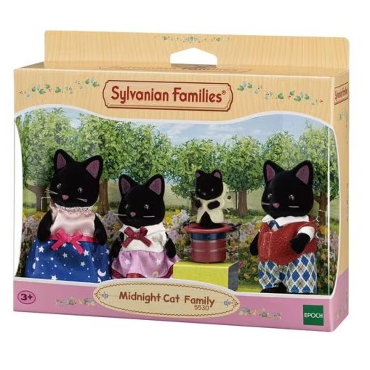 Sylvanian Families Schwarze Katzen Familie