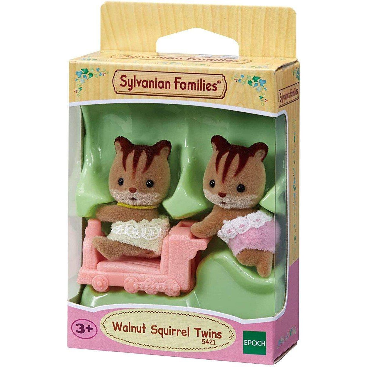 Sylvanian Families Walnuss Eichhörnchen Zwillinge