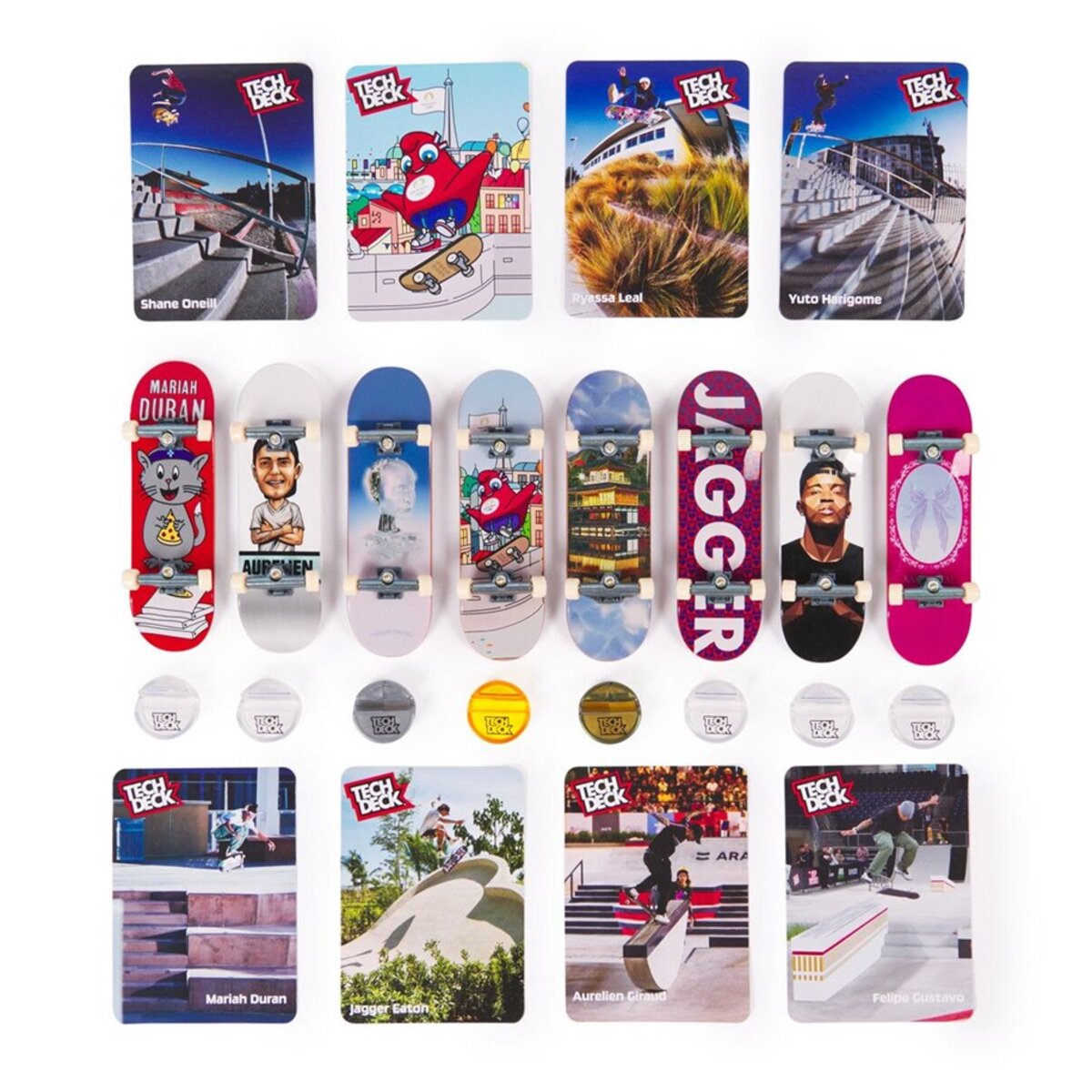 Tech Deck - Competition Legends 8er Pack