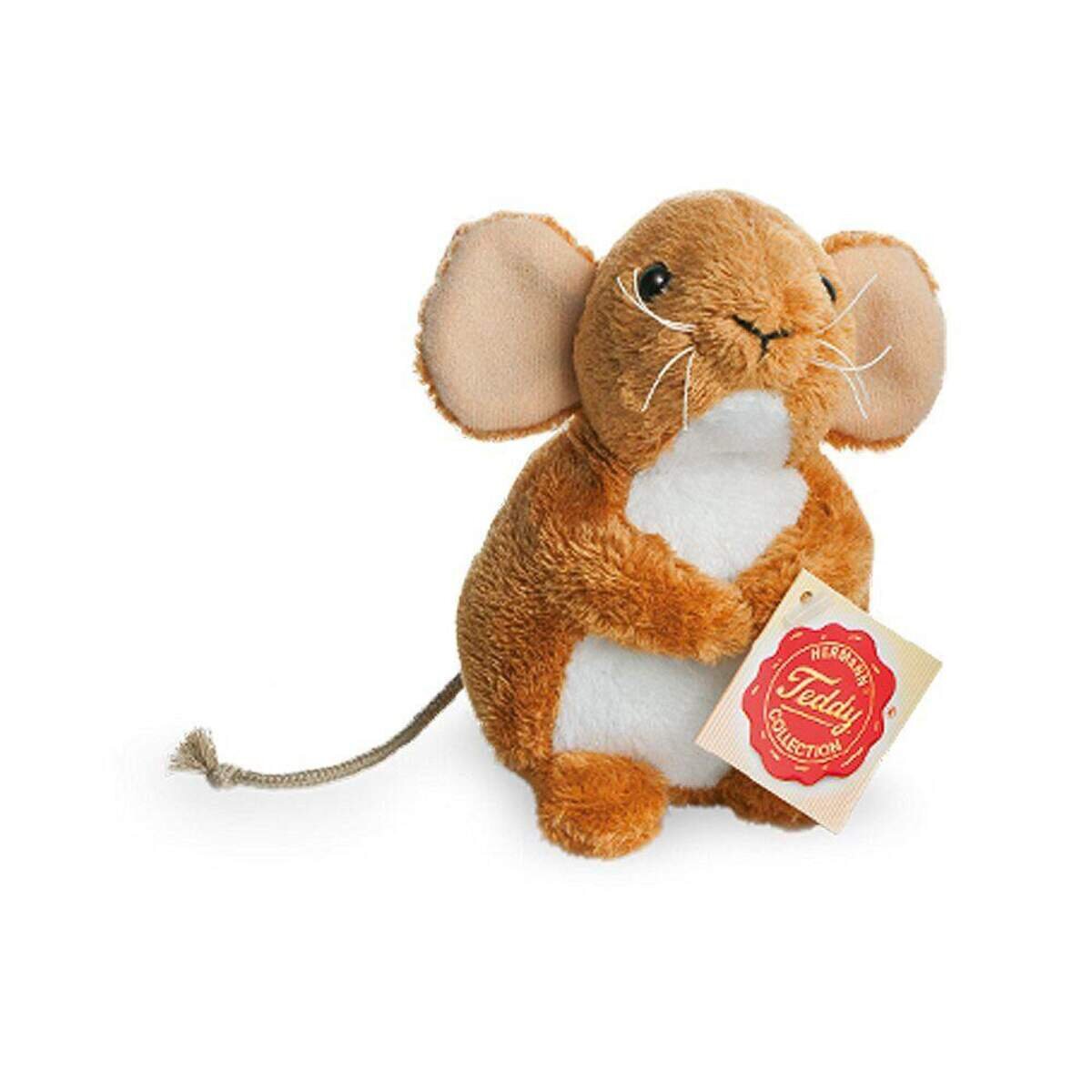 Teddy Hermann Plüschtier Maus, 11cm, sortiert