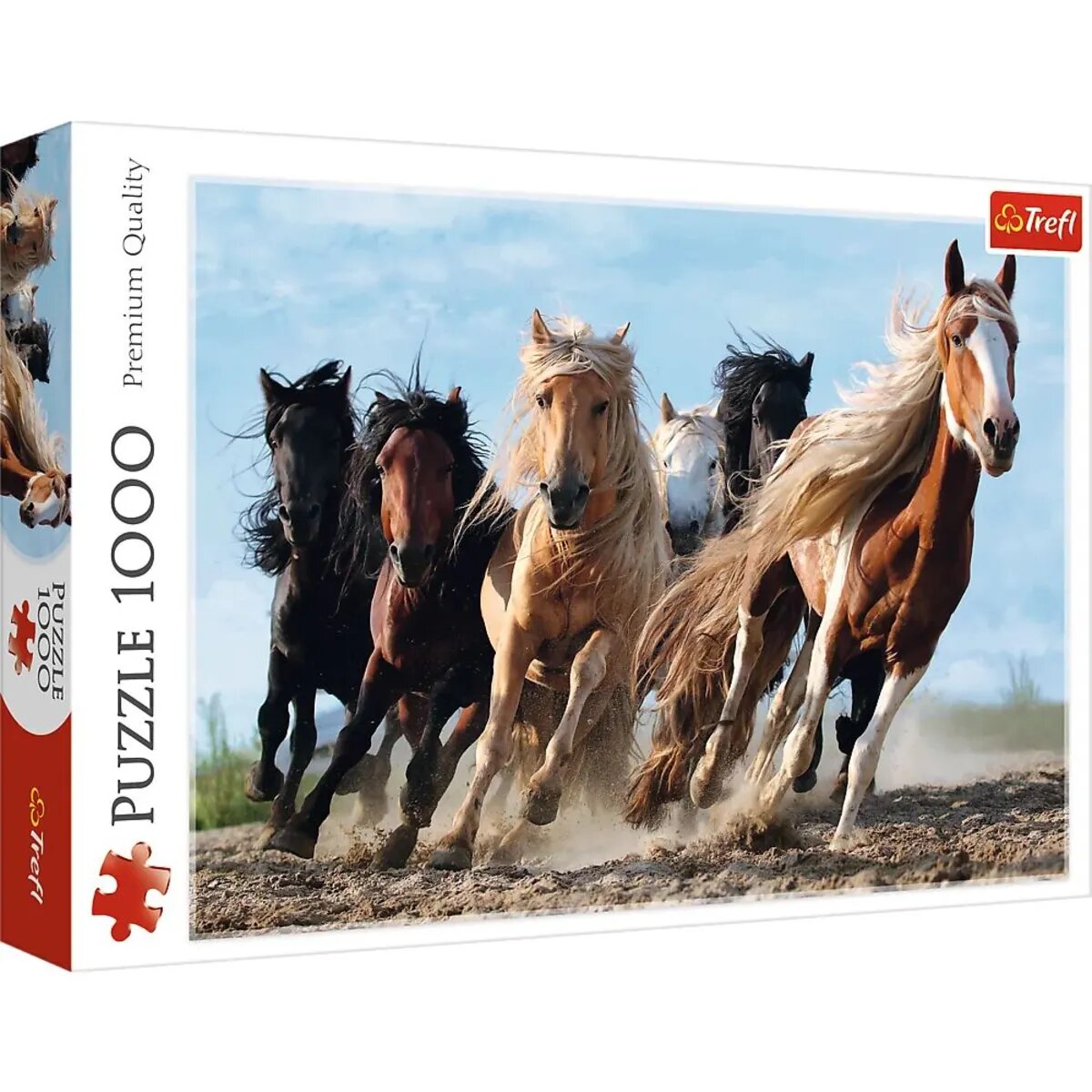 Tefl Puzzle Galloping horses, 1000 Teile