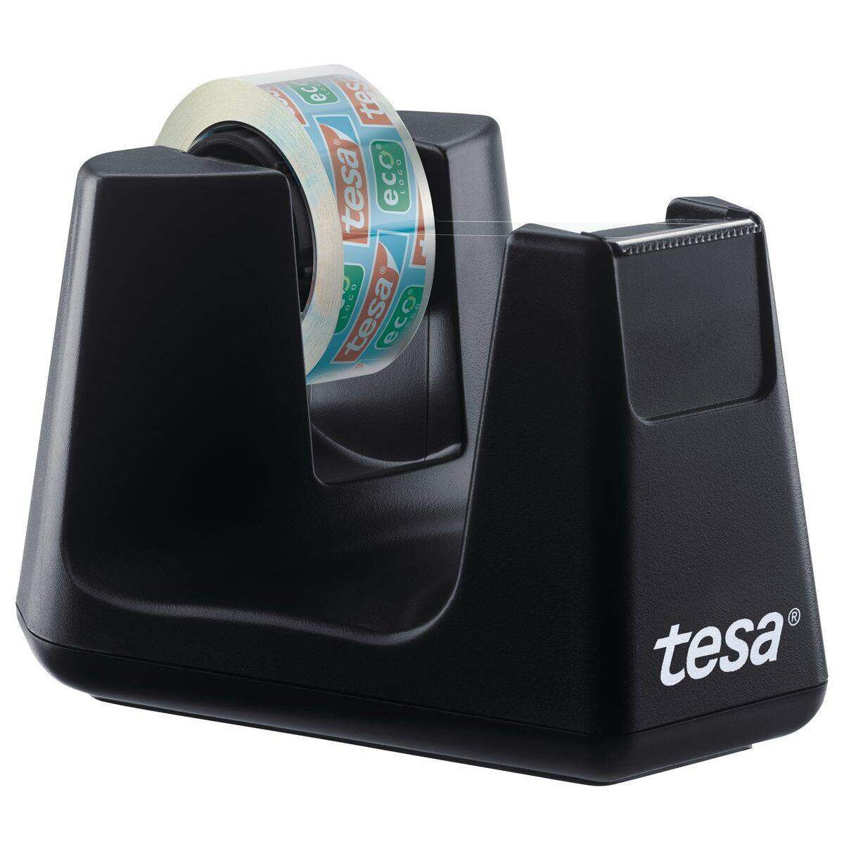 tesa eco & clear Tischabroller Easy Cut Smart inkl. 1 Rolle tesafilm 10mx15mm