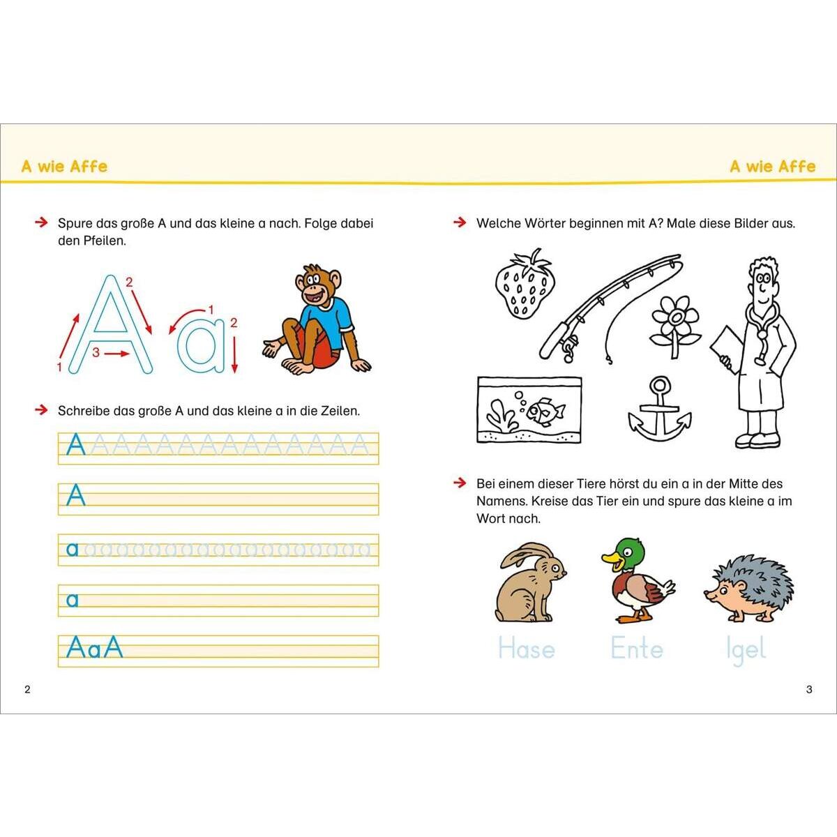 Tessloff Buchstaben üben. Schulstart: Das Abc schreiben lernen