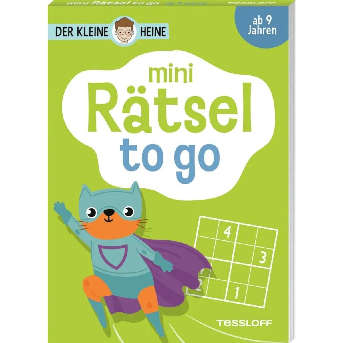 Tessloff Der kleine Heine. Mini Rätsel to go. Ab 9 Jahren