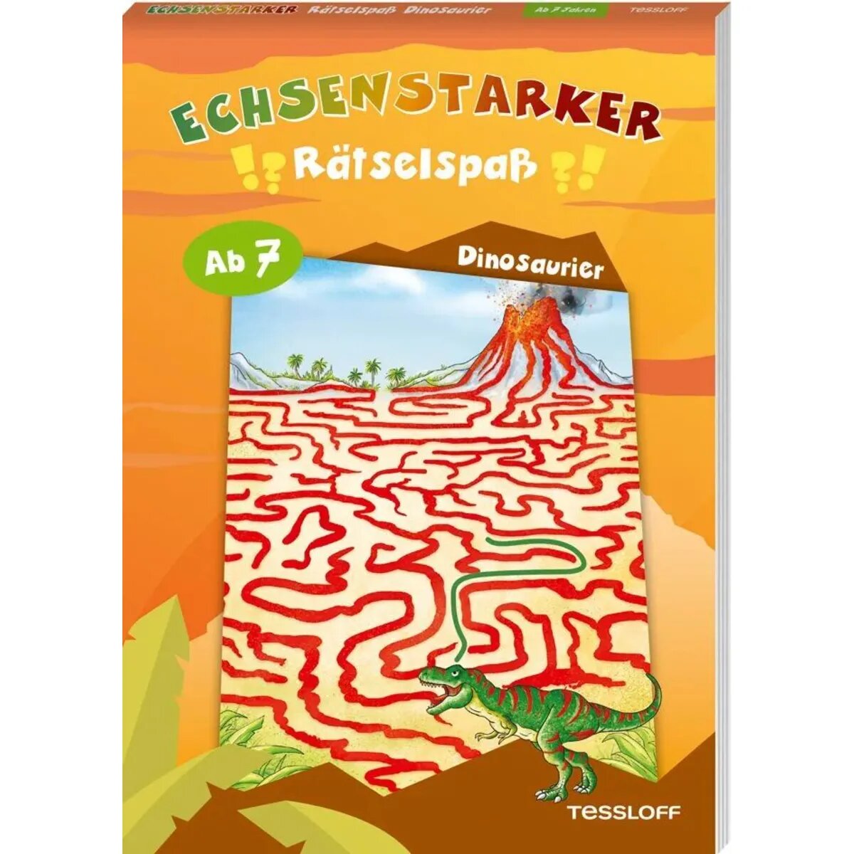Tessloff Echsenstarker Rätselspaß. Dinosaurier