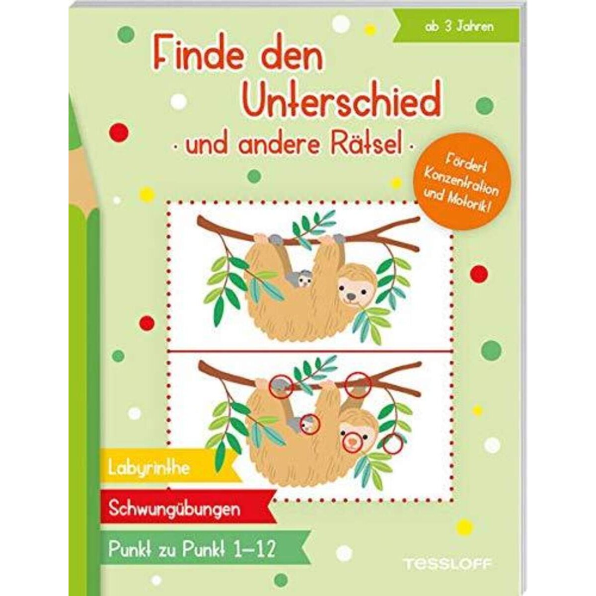 Tessloff Finde den Unterschied und andere Rätsel