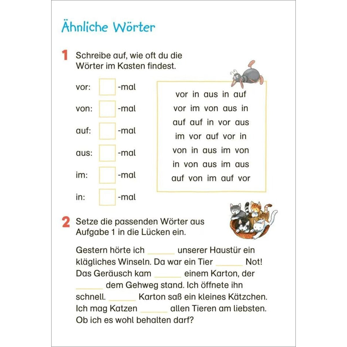 Tessloff Fit für Deutsch 2. Klasse. Mein 5-Minuten-Block