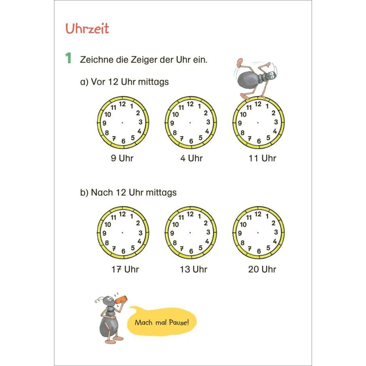 Tessloff Fit für Mathe 1. Klasse. Mein 5-Minuten-Block