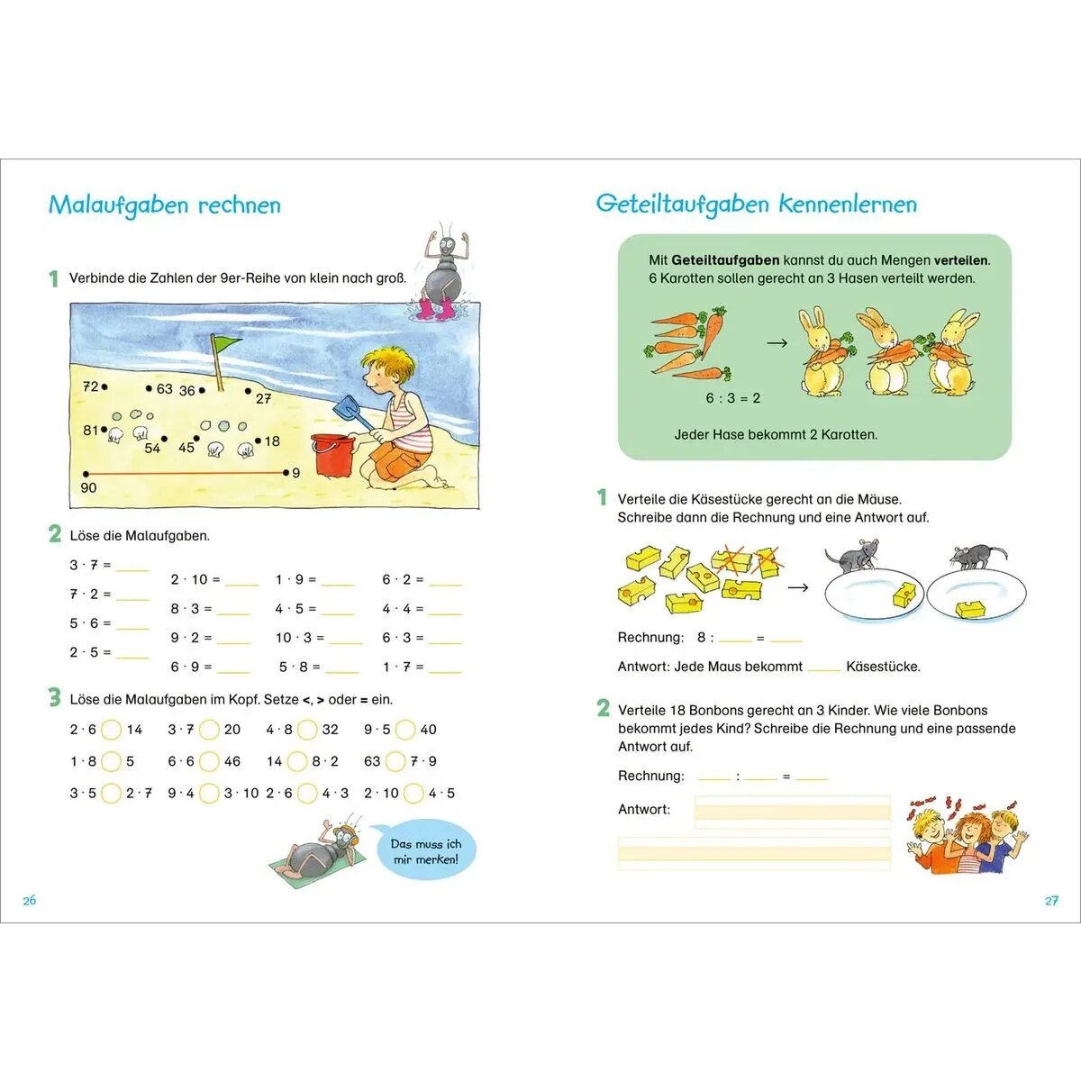 Tessloff Fit für Mathe 2. Klasse. Lernen und verstehen