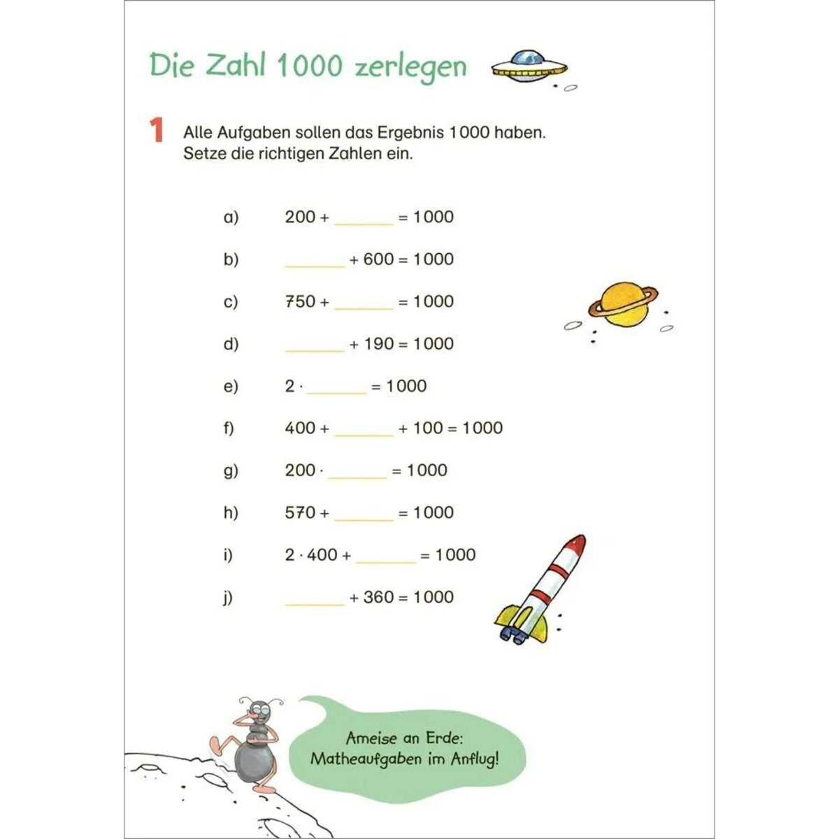 Tessloff Fit für Mathe 3. Klasse. Mein 5-Minuten-Block