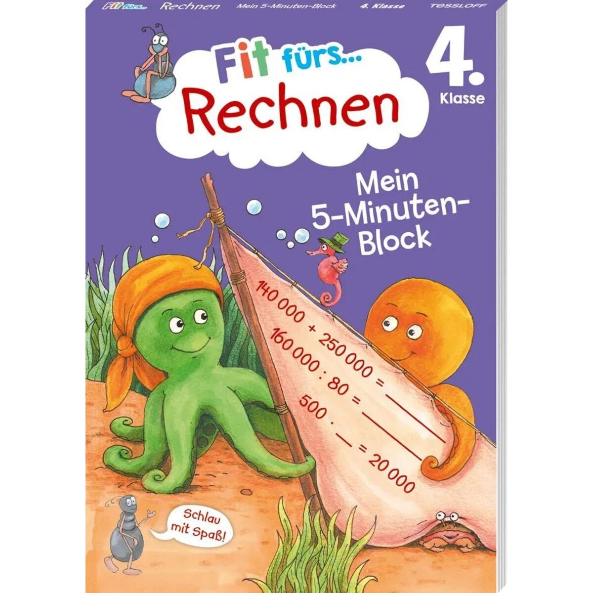 Tessloff Fit fürs Rechnen 4. Klasse. Mein 5-Minuten-Block