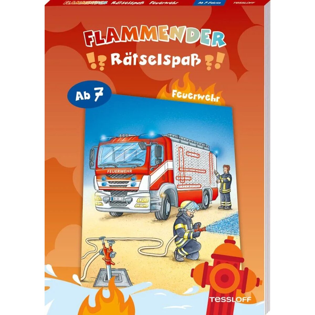 Tessloff Flammender Rätselspaß. Feuerwehr