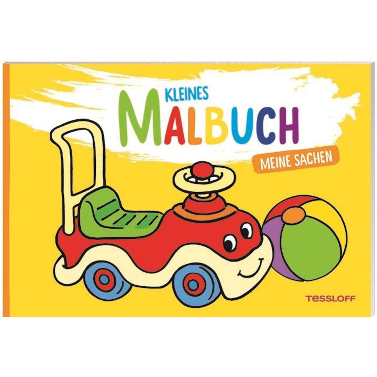 Tessloff Kleines Malbuch. Meine Sachen