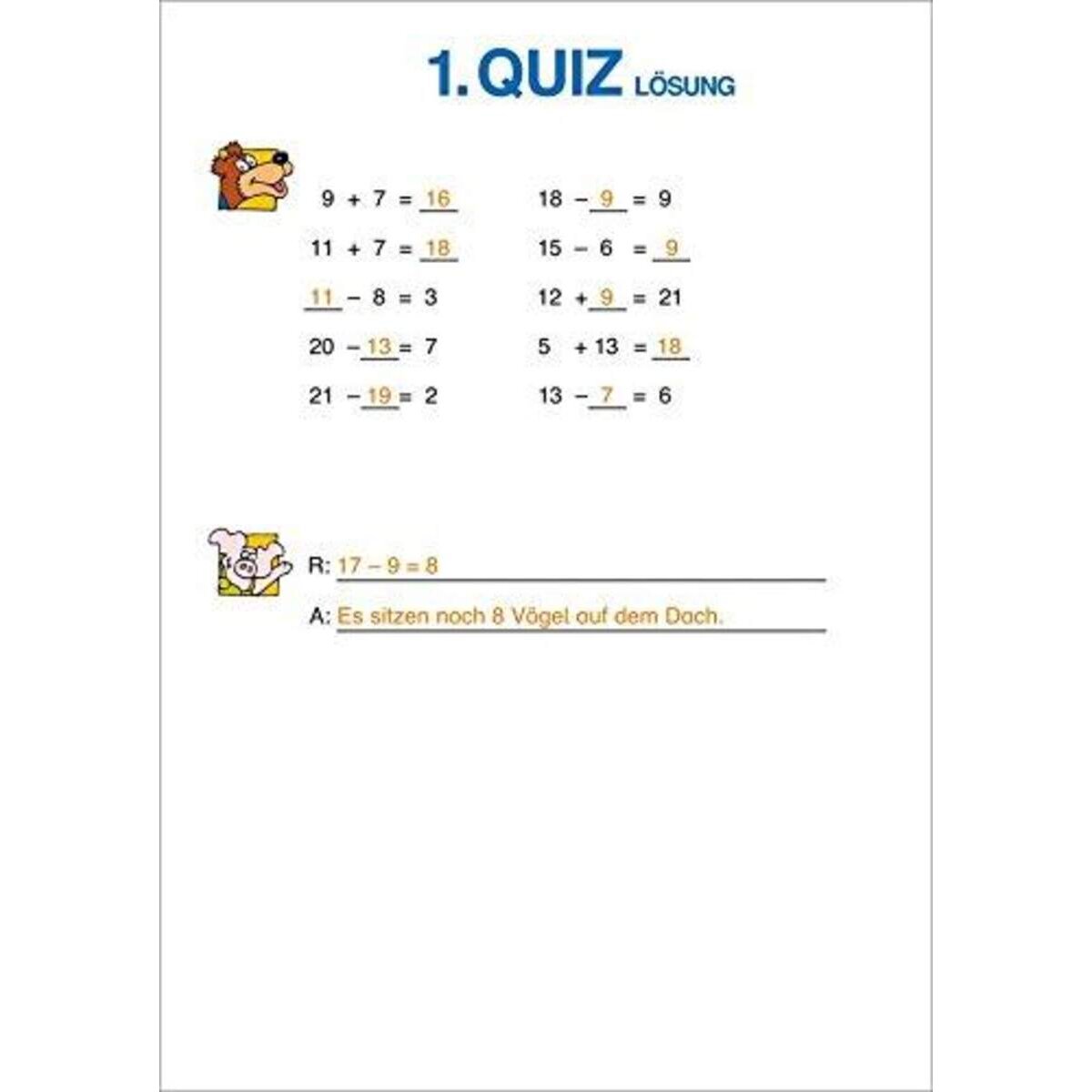 Tessloff Lernstern - Mein dicker 2. Klasse Block: Mathe und Deutsch