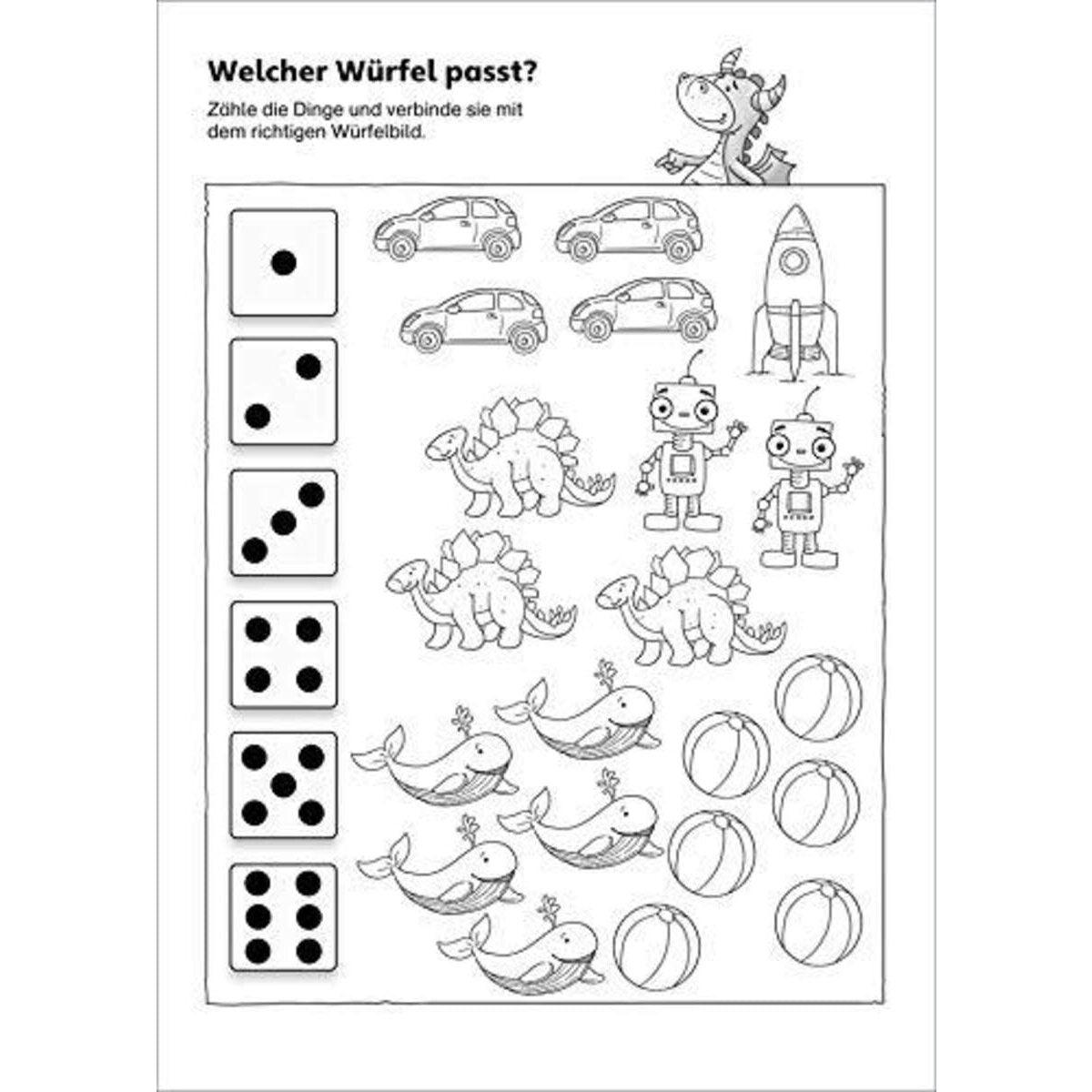 Tessloff LERNSTERN Mein drachenstarkes Vorschulbuch: Malen, spielen, lernen!