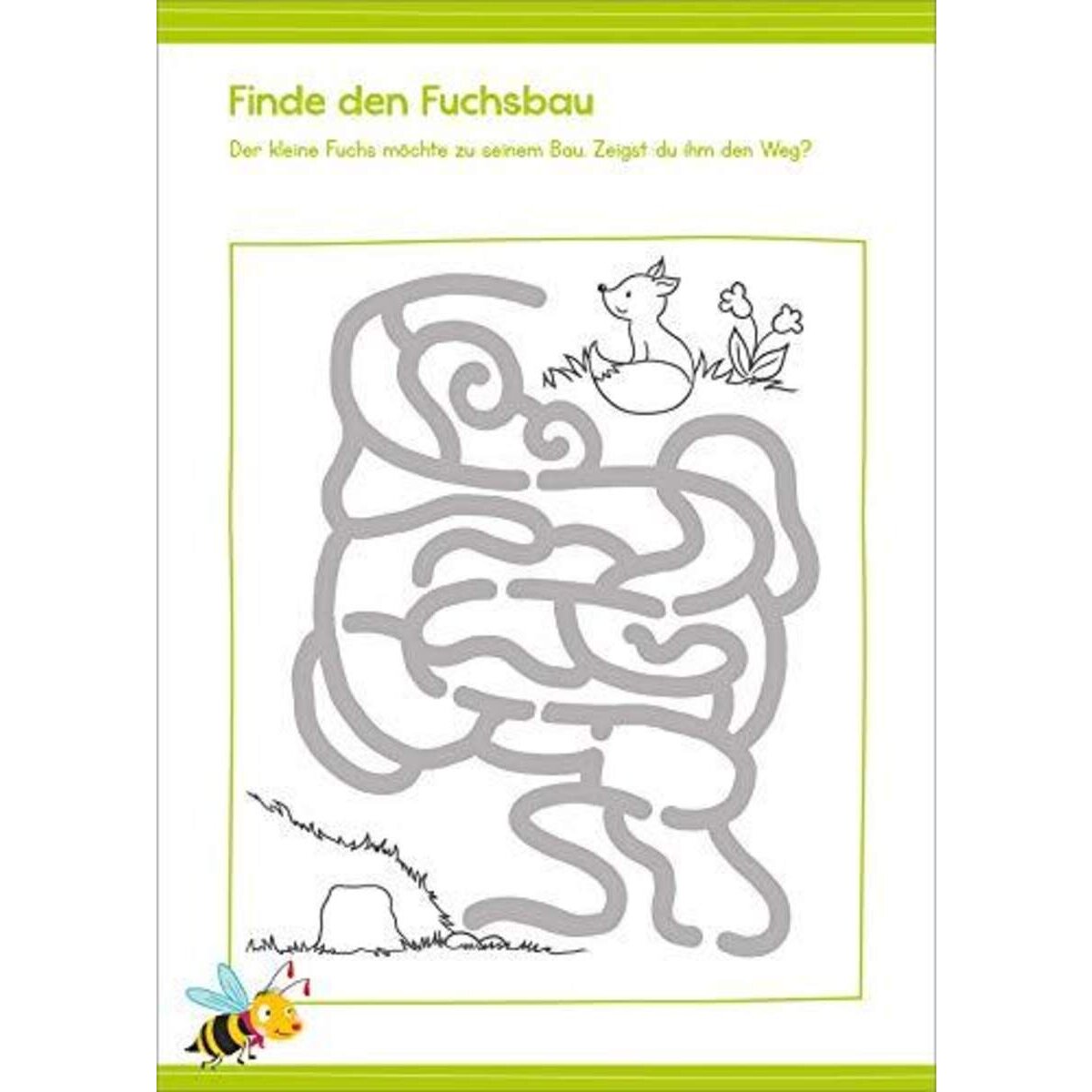 Tessloff Malen und Rätseln für Kindergartenkinder (Orange)