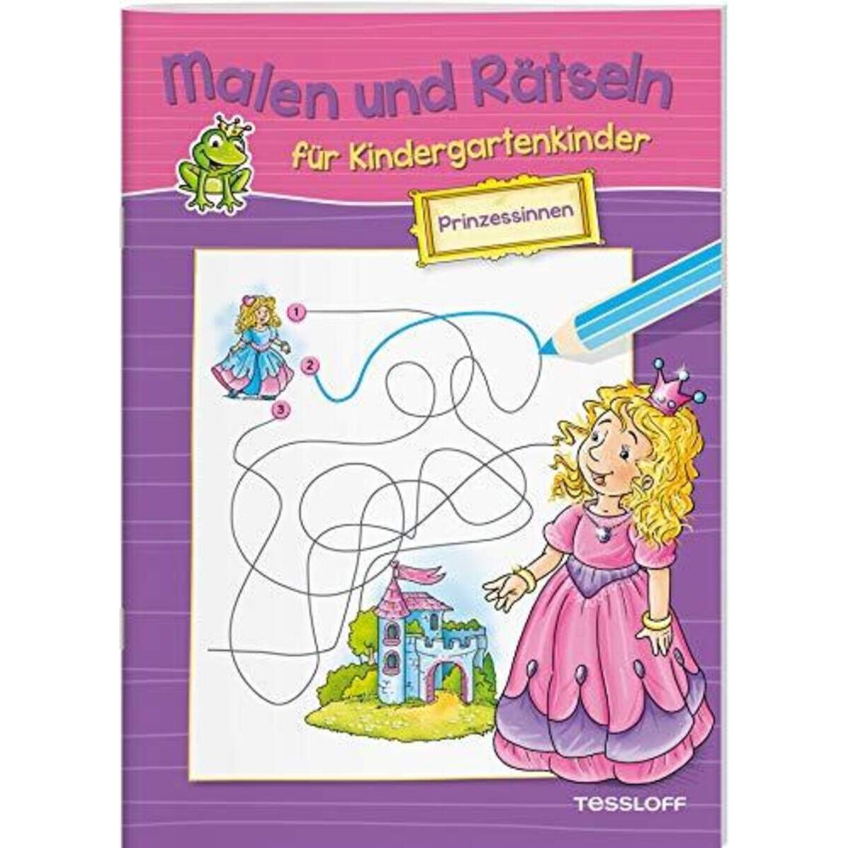 Tessloff Malen und Rätseln Kindergartenkinder - Prinzessinnen