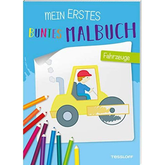 Tessloff Mein erstes buntes Malbuch. Fahrzeuge