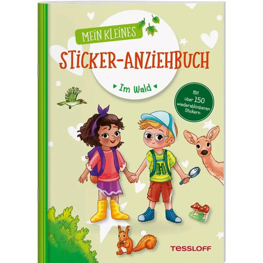 Tessloff Mein kleines Sticker-Anziehbuch. Im Wald