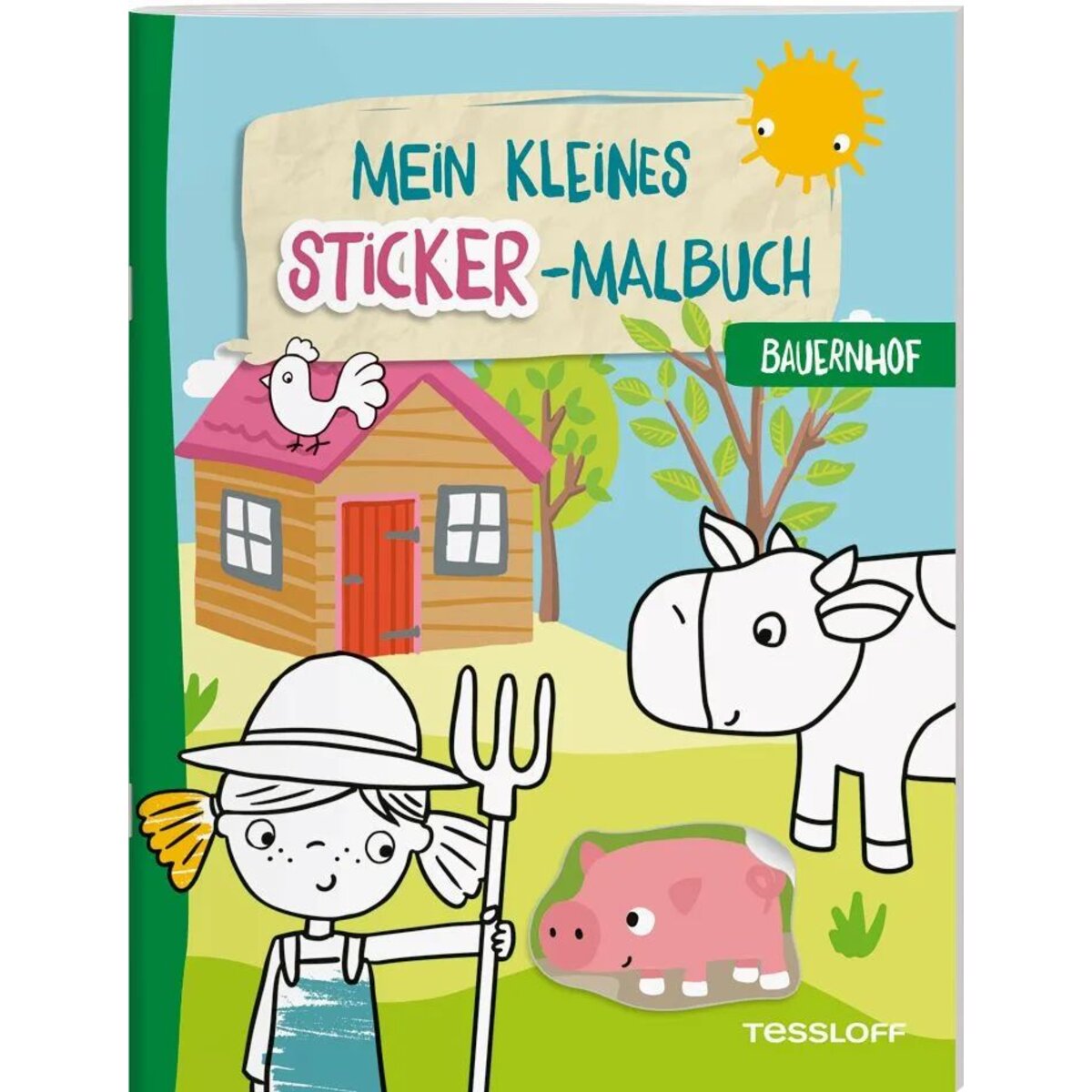 Tessloff Mein kleines Sticker-Malbuch. Bauernhof