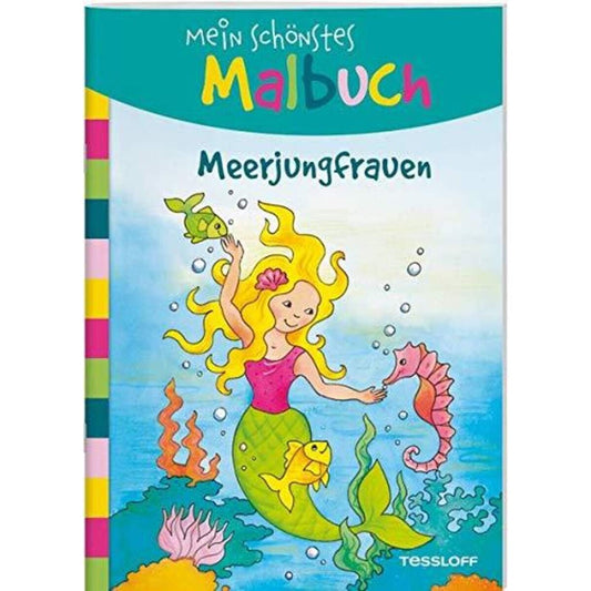 Tessloff Mein schönstes Malbuch - Meerjungfrauen