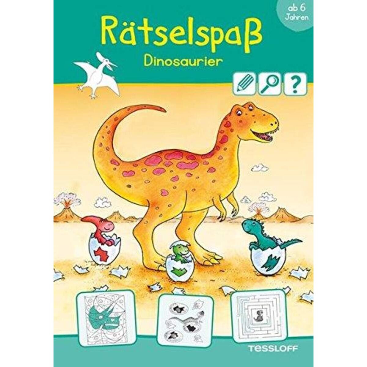 Tessloff Rätselspaß - Dinosaurier