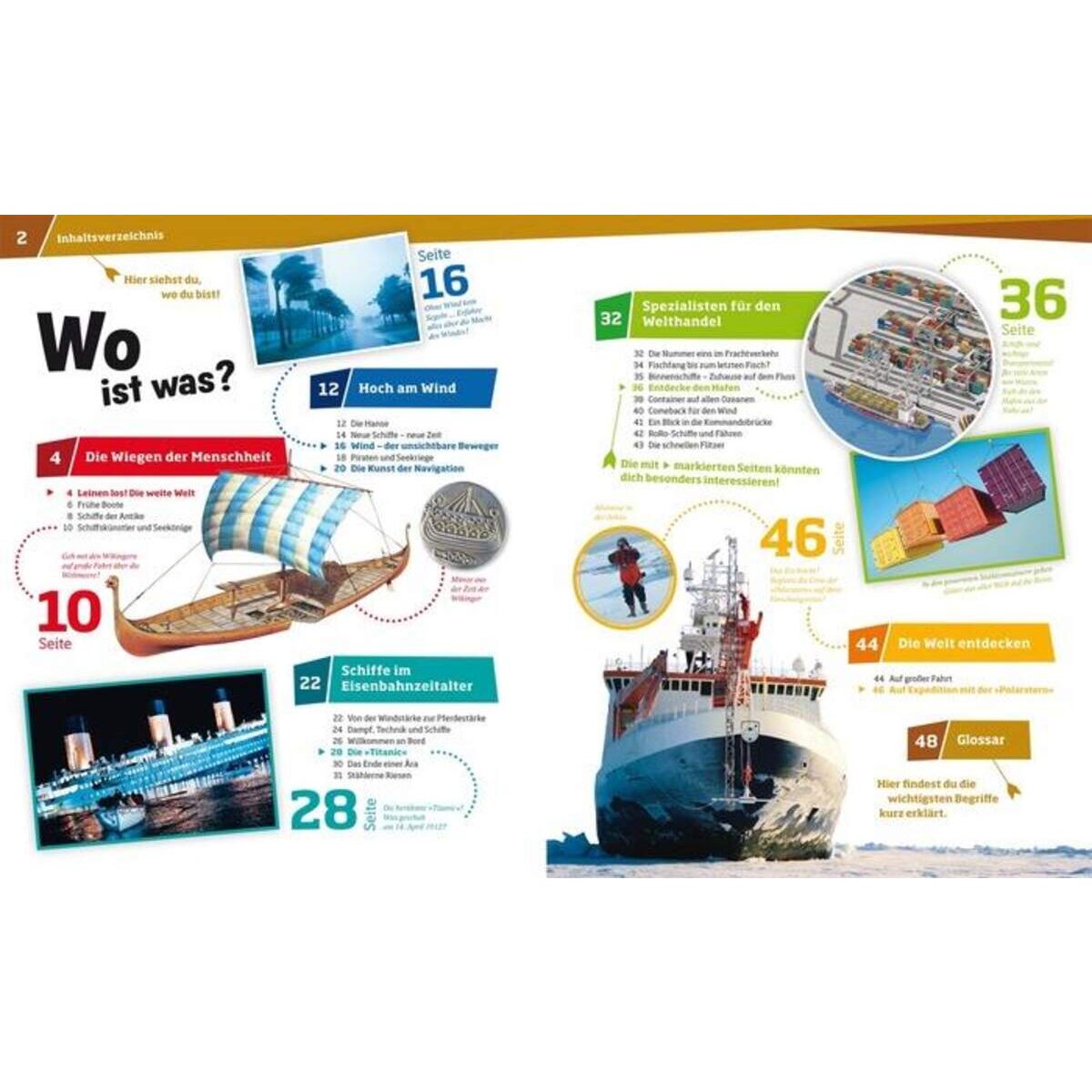 Tessloff WAS IST WAS Band 25 Schiffe Vom Einbaum zum Ouzeanriesen