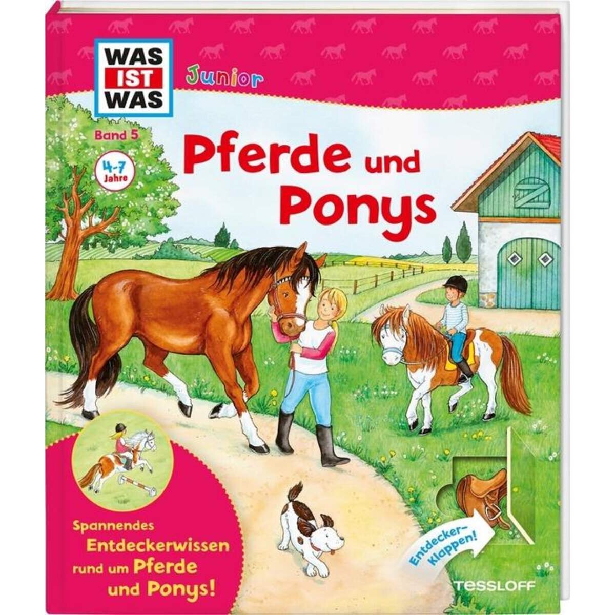 Tessloff WAS IST WAS? Junior Mitmach-Heft Pferde und Ponys