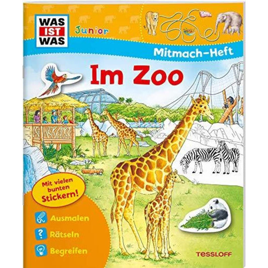 Tessloff WAS IST WAS Junior Mitmach-Heft Zoo