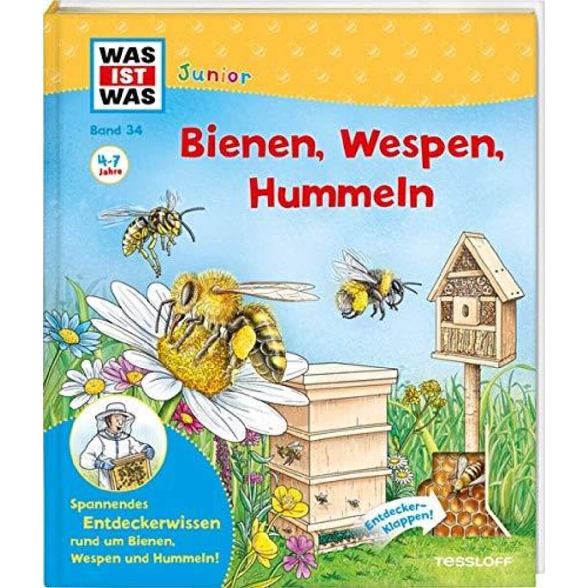 Tessloff WAS IST WAS Junior Band 34 - Bienen, Wespen, Hummeln