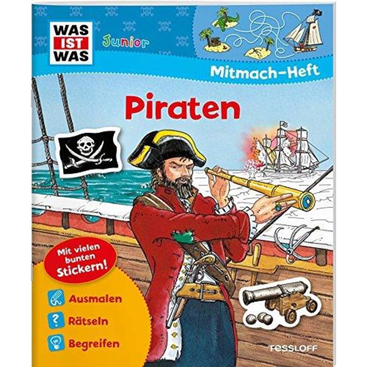 Tessloff WAS IST WAS Junior - Mitmach-Heft: Piraten