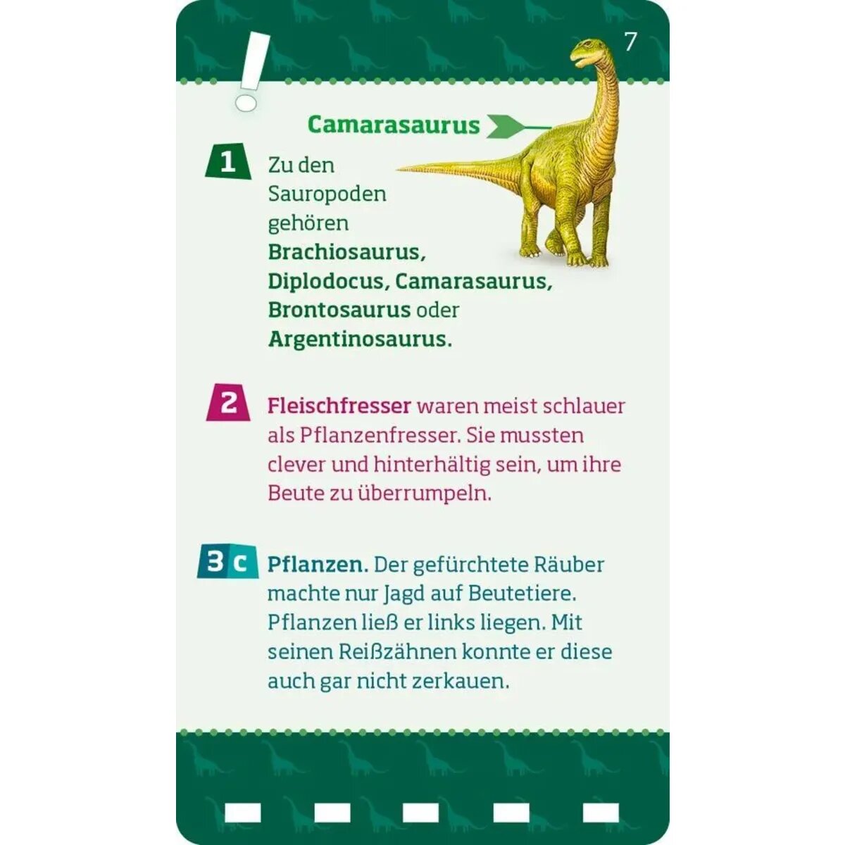 Tessloff WAS IST WAS Quiz Dinosaurier