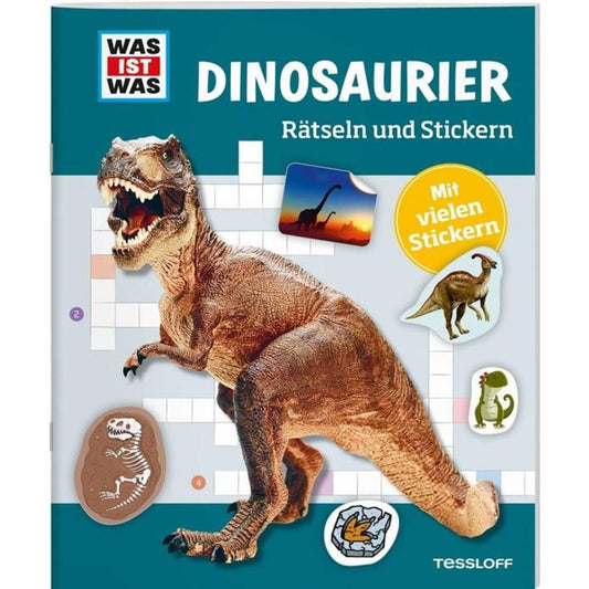 Tessloff WAS IST WAS Rätseln und Stickern. Dinosaurier