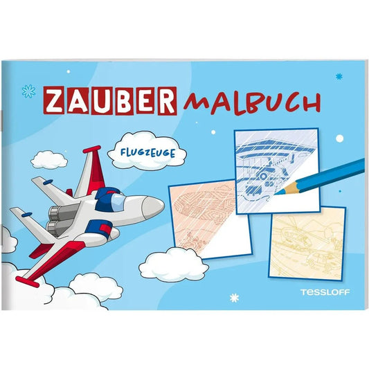 Tessloff Zaubermalbuch. Flugzeuge