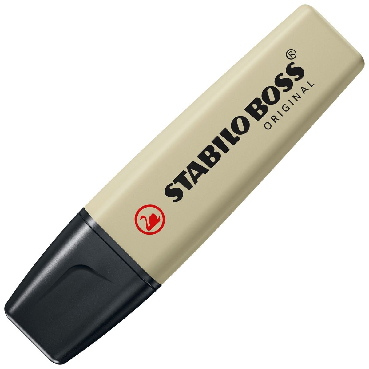 Textmarker - STABILO BOSS ORIGINAL NatureCOLORS - 4er Pack - schlammgrün, siena, umbra, schwarz