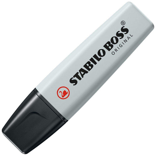 Textmarker - STABILO BOSS ORIGINAL Pastel  - Einzelstift - seidengrau