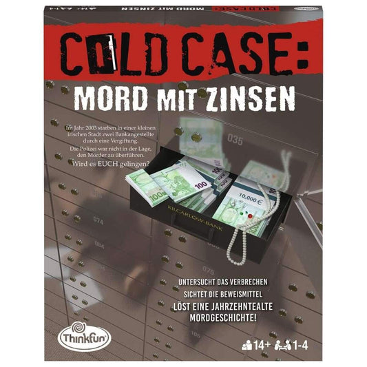 ThinkFun ColdCase: Mord mit Zinsen