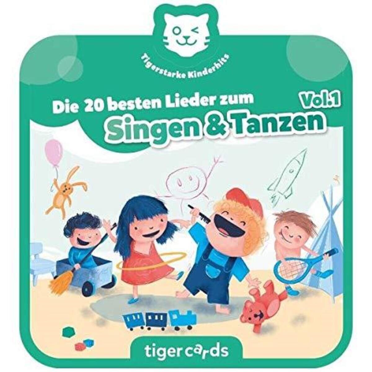 Tiger Media tigercard - Die 20 besten Lieder zum Singen & Tanzen Vol. 1