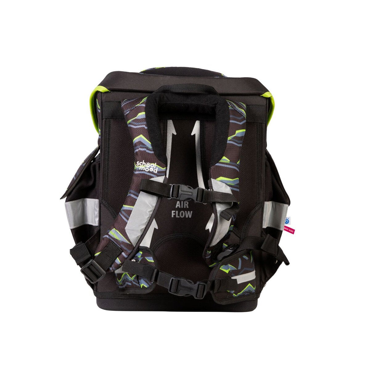 School-Mood Timeless Pro Finn (Raubkatze), 7-tlg. Schulranzenset
