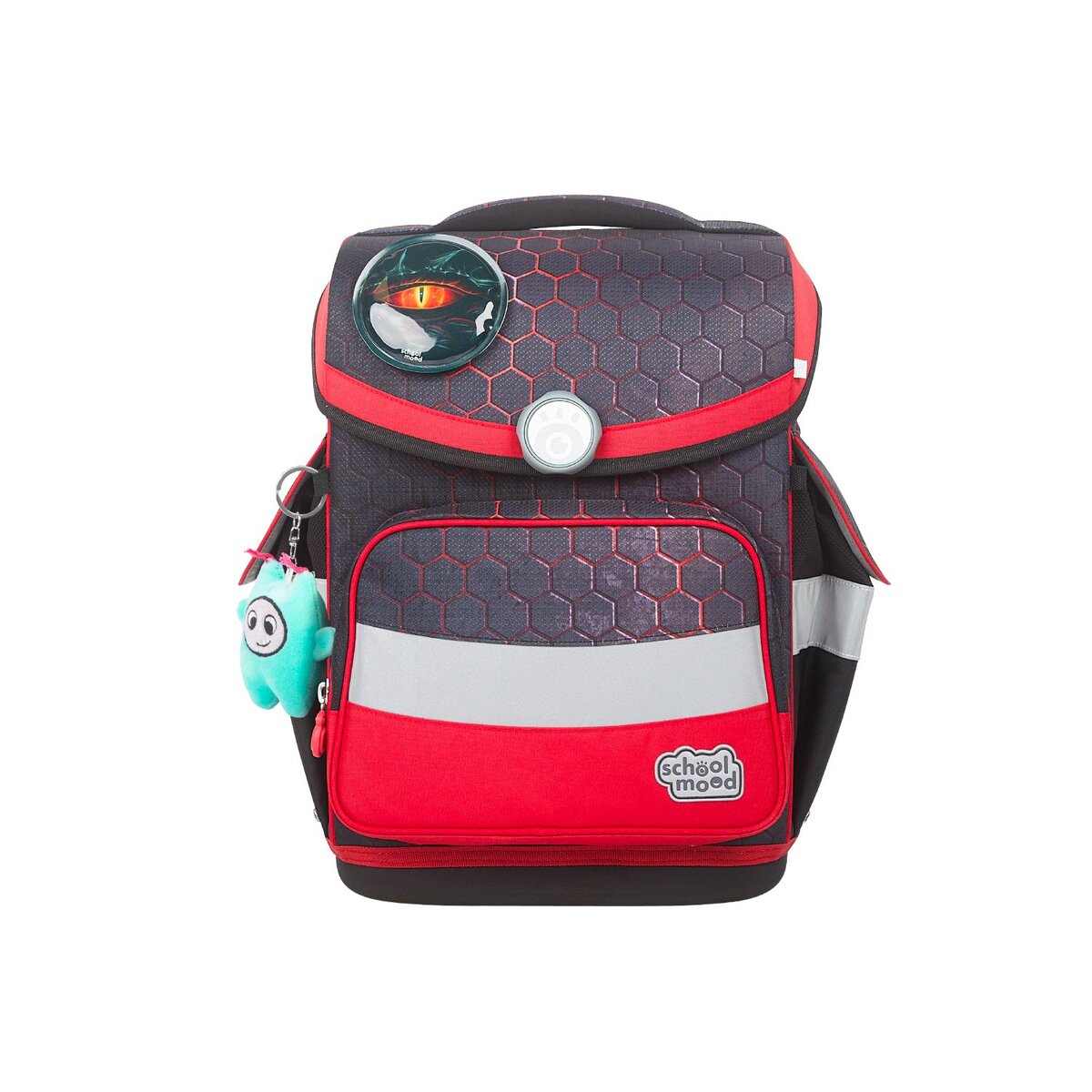 School-Mood Timeless Pro Mika (Drache), 7-tlg. Schulranzenset