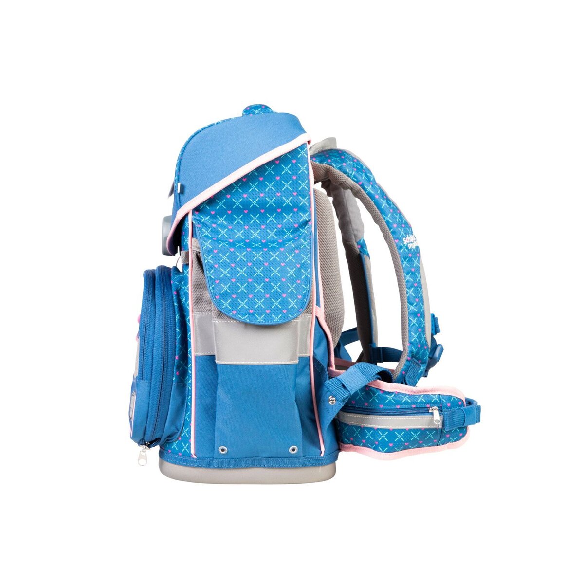 School-Mood Timeless Pro Mila (Pferd), 7-tlg. Schulranzenset