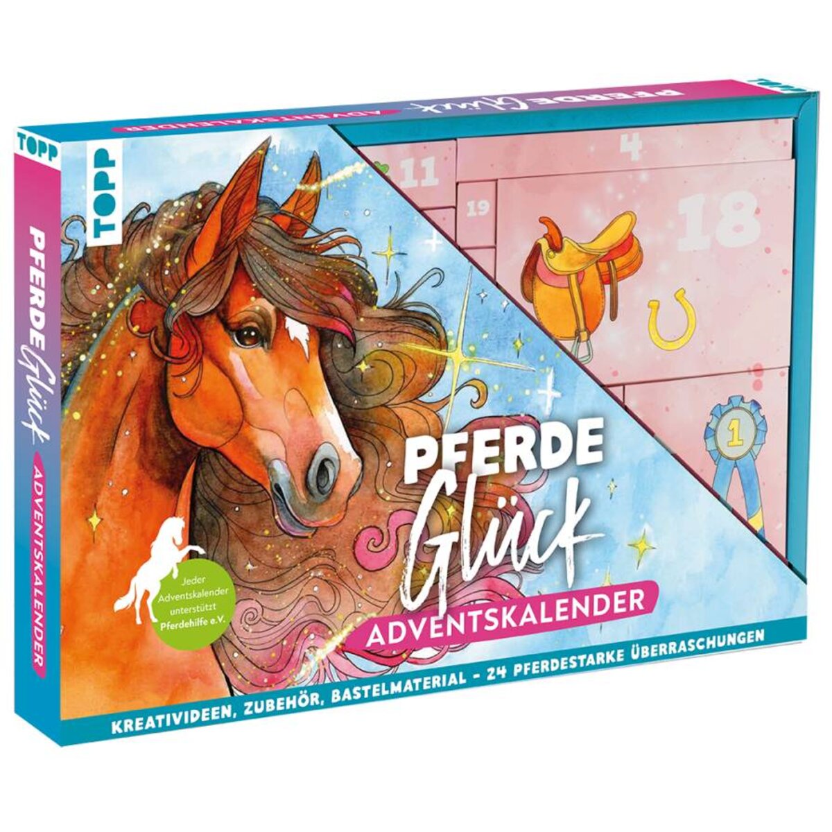 Topp Der kreative Adventskalender 24 Überraschungen für Pferde-Fans