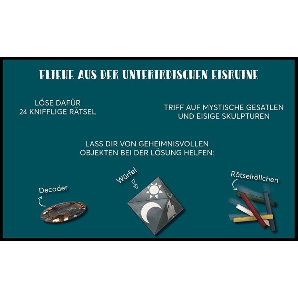 Topp Escape Adventures Adventskalender Die verwunschenen Eisruinen