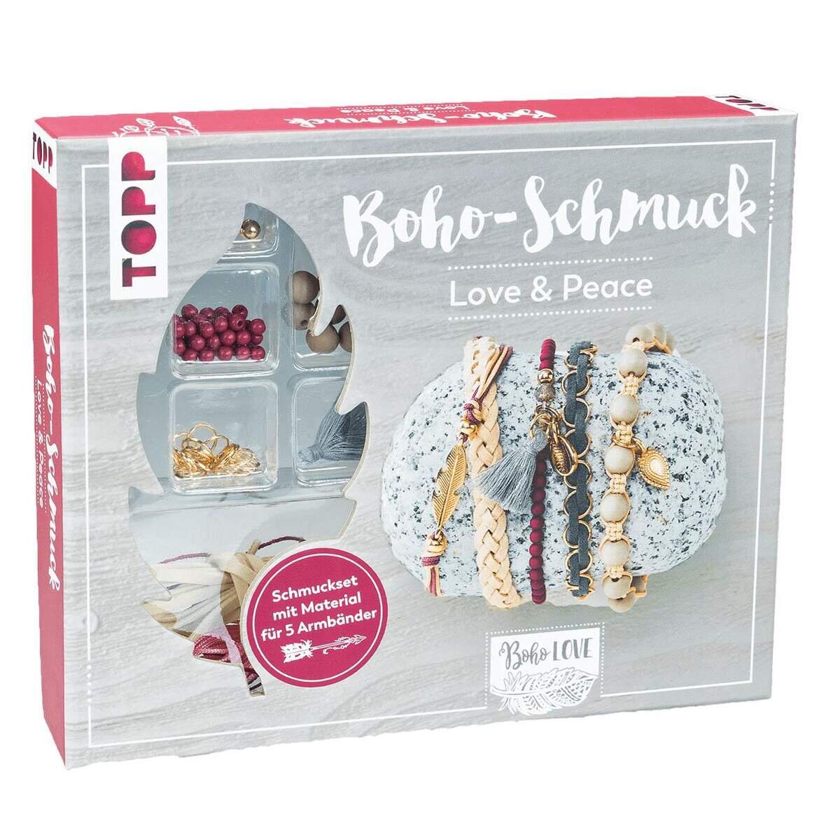 Topp Verlag Boho Schmuckset Love & Peace