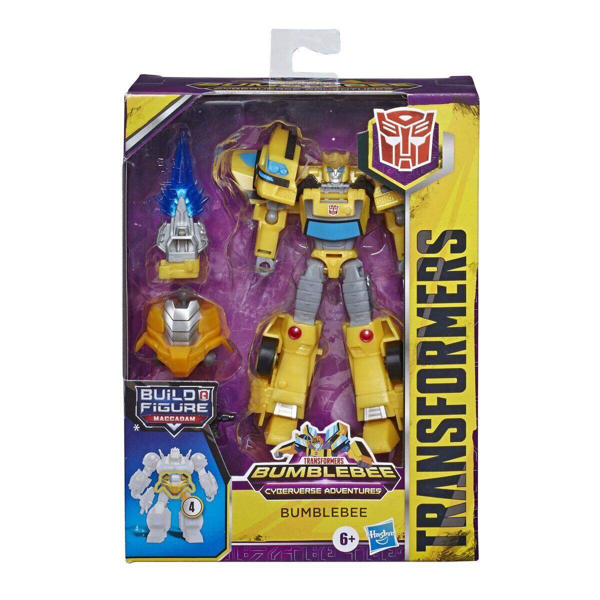 Transformers Cyberverse Deluxe Figuren Sortiment, 1 Stück, 4-fach sortiert